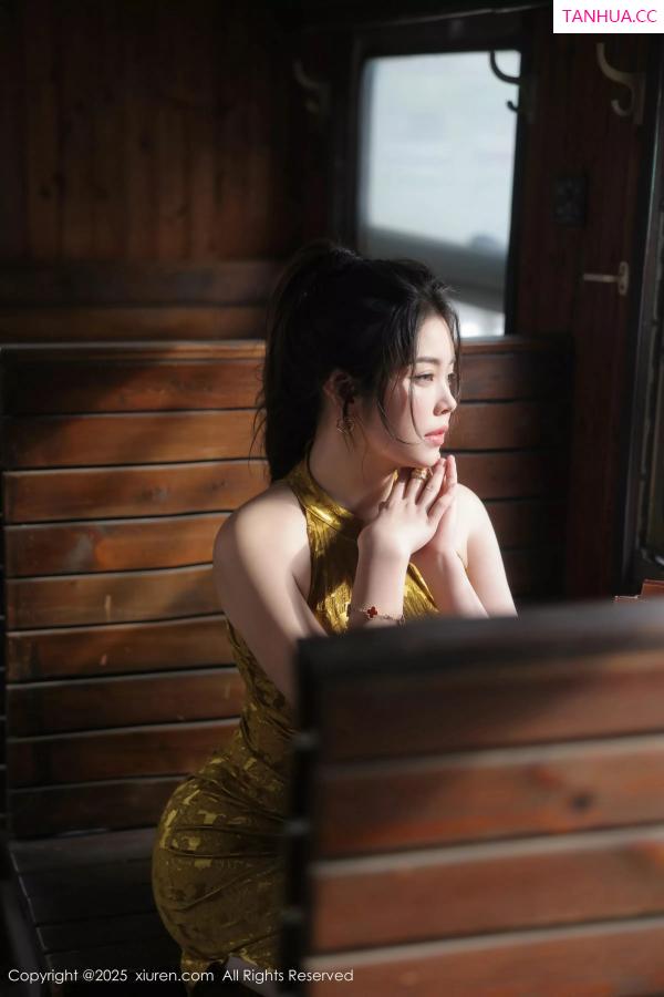   [XiuRen]高清写真图 2025.05.13 No.10269 林若凡F 黄色旗袍第23张图片